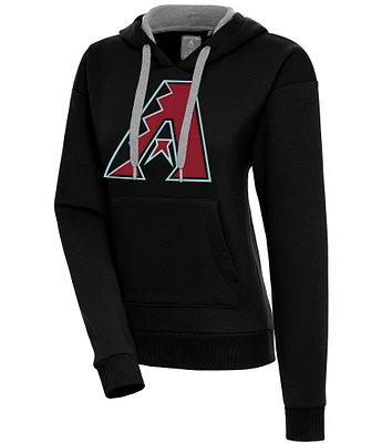 Antigua Women's MLB Arizona Diamondbacks Victory Pullover Hoodie