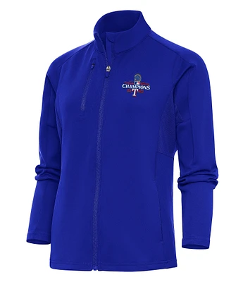 Antigua Women's MLB Texas Rangers 2023 World Series Generation Full-Zip Jacket