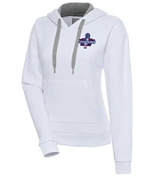 Antigua Women's MLB Texas Rangers 2023 World Series Victory Hoodie