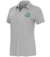 Antigua Women's NBA Boston Celtics 2024 World Champions Layout V-Neck Short Sleeve Polo Shirt