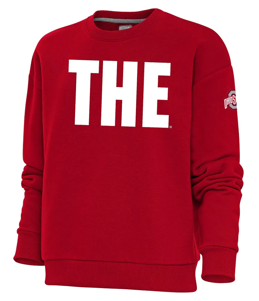 Antigua Women's NCAA #double;The#double; Ohio State Buckeyes Sweatshirt