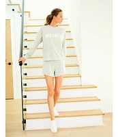 Antonio Melani Active Drawstring Sweat Shorts