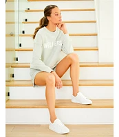 Antonio Melani Active Drawstring Sweat Shorts