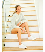 Antonio Melani Active Drawstring Sweat Shorts