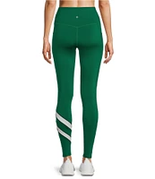 Antonio Melani Active High Waisted Stripped Leggings