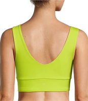 Antonio Melani Active In The Zone Longline V-Neck Sports Bra