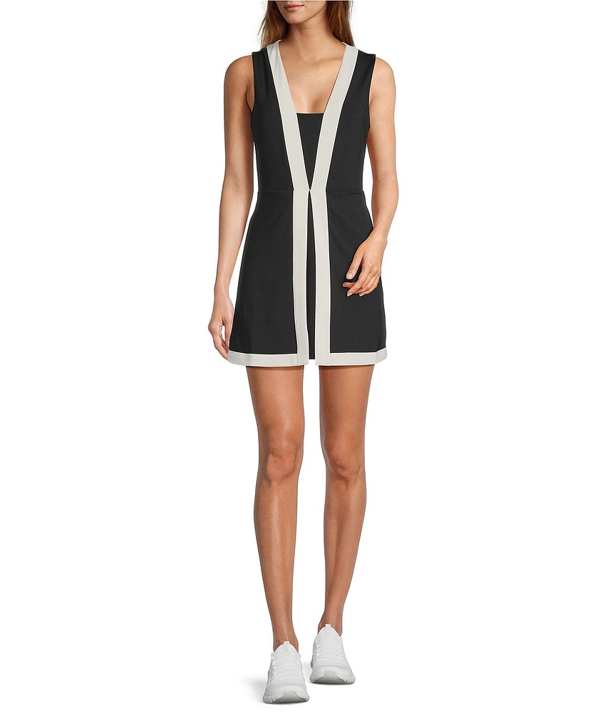 Antonio Melani Active On-The-Line Tennis Built-In Short Mini Dress