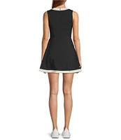 Antonio Melani Active On-The-Line Tennis Built-In Short Mini Dress