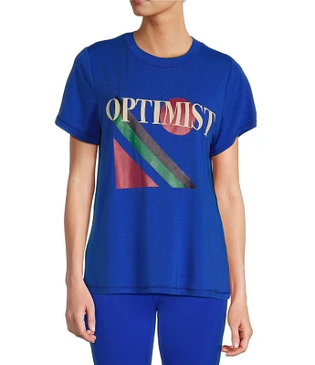 Antonio Melani Active Optimist Short Sleeve Relaxed Fit Top