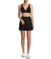 Antonio Melani Active Perfect Swing Pleated Tennis High Rise Mini Skirt