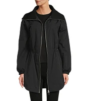 Antonio Melani Active Ribbed Collar Windbreaker