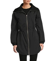 Antonio Melani Active Ribbed Collar Windbreaker