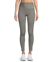 Antonio Melani Active Seamless Houndstooth High Rise Full Length Coordinating Legging