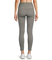 Antonio Melani Active Seamless Houndstooth High Rise Full Length Coordinating Legging