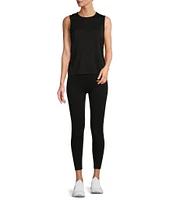 Antonio Melani Active Seamless Mesh Knit Tank