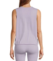 Antonio Melani Active Seamless Mesh Knit Tank
