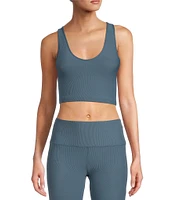 Antonio Melani Active Studio Ribbed Longline Coordinating Sports Bra