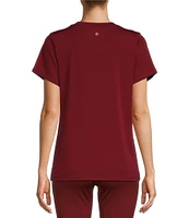 Antonio Melani Active Varsity Short Sleeve Relaxed Fit Top