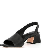 Antonio Melani Aleena Leather Asymmetrical Dress Sandals