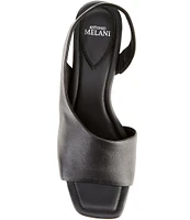 Antonio Melani Aleena Leather Asymmetrical Dress Sandals