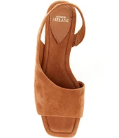 Antonio Melani Aleena Suede Asymmetrical Dress Sandals