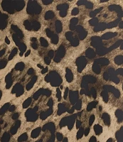 Antonio Melani Animal Printed Bella Satin Coordinating Maxi Skirt
