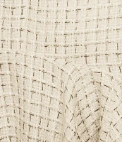 Antonio Melani Aubriella Tweed Square Neck Sleeveless A-Line Dress