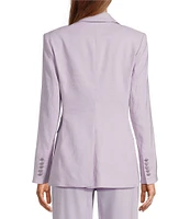 Antonio Melani Aurora Linen Notch Lapel Set-In Sleeve Jacket