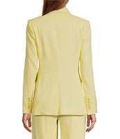 Antonio Melani Aurora Linen Notch Lapel Set-In Sleeve Jacket