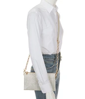 Antonio Melani Ava Metallic Clutch Crossbody Bag