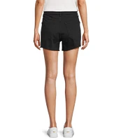 Antonio Melani Bayleigh Raw Hem Mid Rise Denim Shorts
