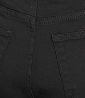 Antonio Melani Bayleigh Raw Hem Mid Rise Denim Shorts