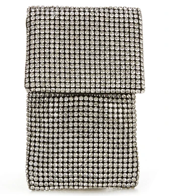 Antonio Melani Beaded Crystal Pouch Crossbody Bag