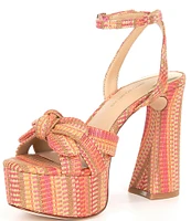 Antonio Melani Bindi Bow Platform Dress Sandals