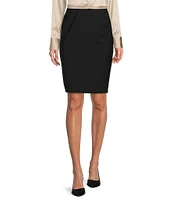 Antonio Melani Bitsy Wool Blend Pencil Skirt