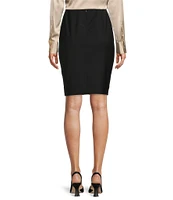 Antonio Melani Bitsy Wool Blend Pencil Skirt