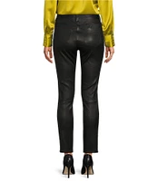 Antonio Melani Blake Genuine Leather Stretch Skinny Leg Pant