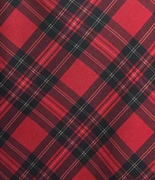 Antonio Melani Blakely Plaid Coordinating A-Line Satin Skirt