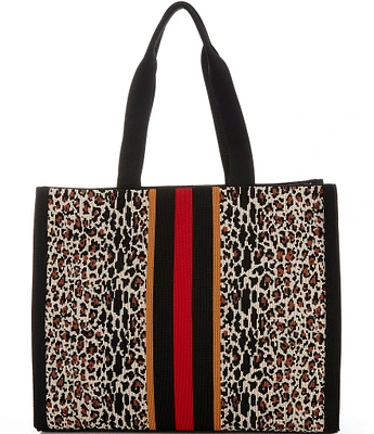 Antonio Melani Brooklyn Leopard Shopper Tote Bag