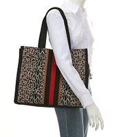 Antonio Melani Brooklyn Leopard Shopper Tote Bag