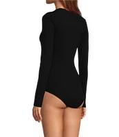 Antonio Melani Caitlyn Knit Crew Neck Long Sleeve Bodysuit