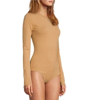 Antonio Melani Caitlyn Knit Crew Neck Long Sleeve Bodysuit