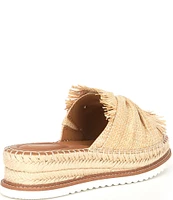 Antonio Melani Callie Raffia Platform Espadrille Sandals