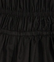 Antonio Melani Chappell Sweetheart Neckline Short Puff Sleeve Smocked Dress
