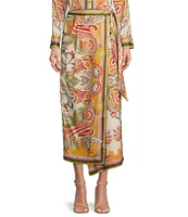 Antonio Melani Clio Scarf Coordinating Wrap Skirt