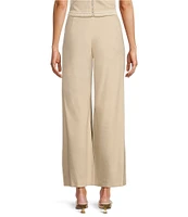 Antonio Melani Coordinating Cameron Linen Blend Wide Leg Pants