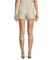 Antonio Melani Coordinating Tropez Stripe Linen Blend Shorts
