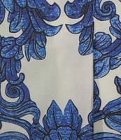 Antonio Melani Corinne Printed Cotton High Waisted Pleated Front Coordinating Shorts