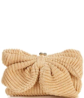 Antonio Melani Crochet XL Bow Clutch