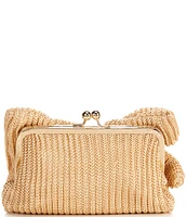 Antonio Melani Crochet XL Bow Clutch